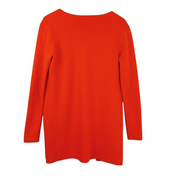 J.Crew Factory SZ XS Vanessa Sweater Jacket Red Pockets AN051 - Picture 4 of 5